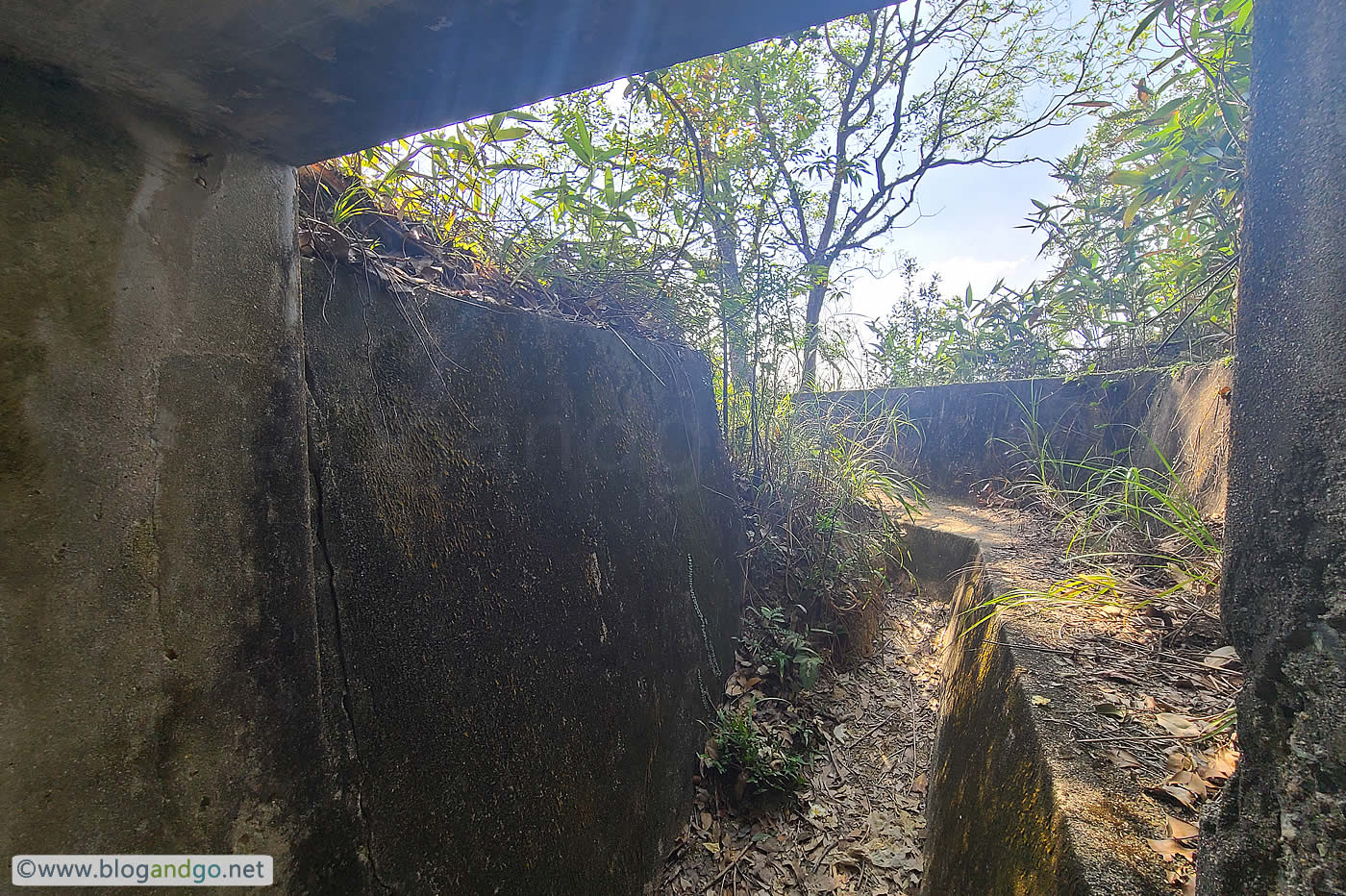 Shing Mun Redoubt - Shaftesbury Avenue Trench